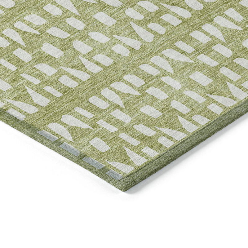  Chayden Area Rug with Non-Slip Backing, Rectangle 1'8" x 2'6"