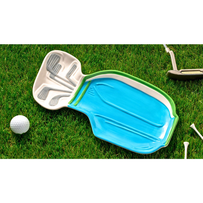 Godinger League Golf Bag Platter