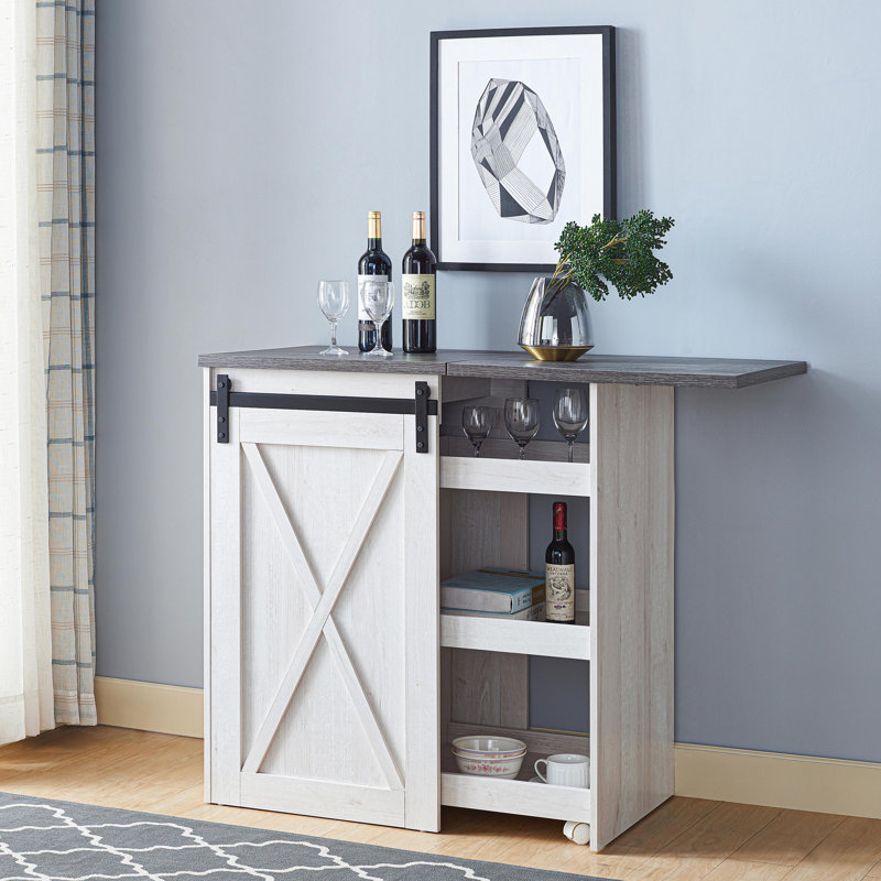 45.75 " L Bar Cabinet