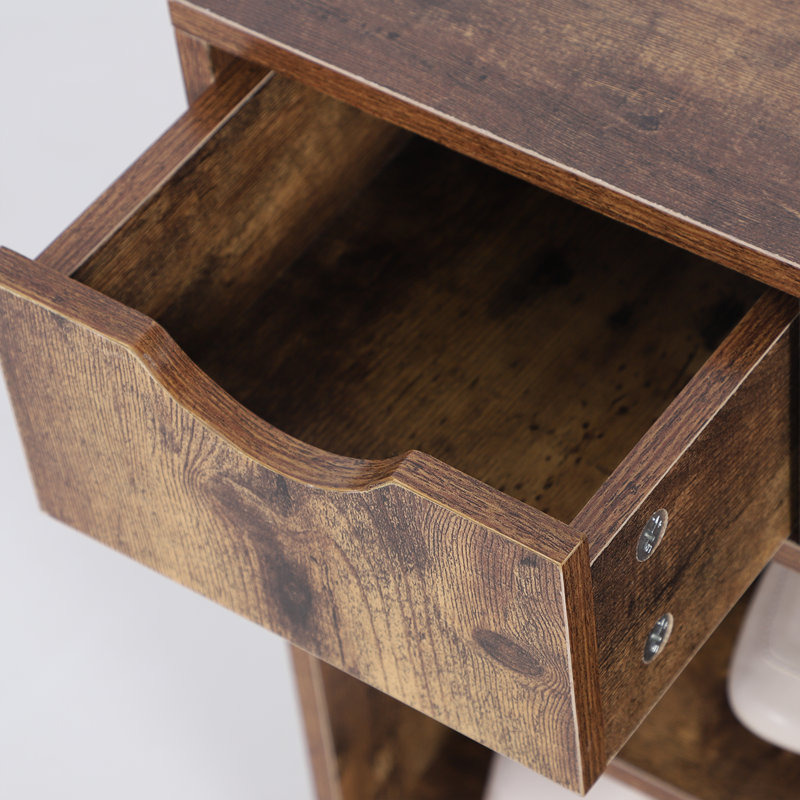 Banc de rangement pour chaussures, Brun