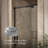 Statement76" H Pivot Shower Door With 5/16"-Thick Glass-115312543