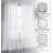 Geometric Sheer Embroidered Trellis Grommet Single Curtain Panel-172099430
