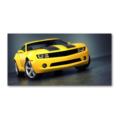 Sports Car - Wrapped Canvas Print