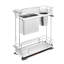 Rangement à deux niveaux pour porte-couteaux avec fermeture en douceur Rev-A-Shelf-104597713