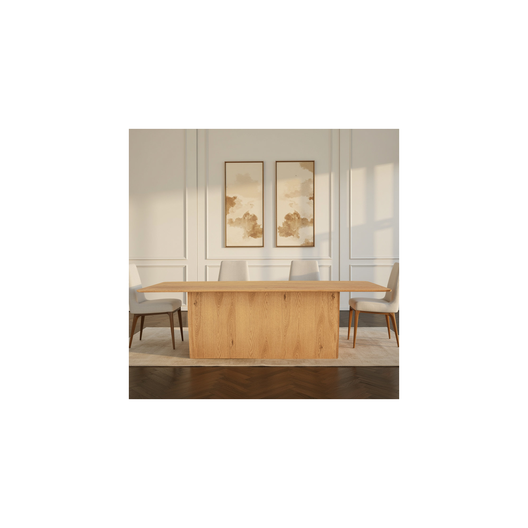 Winston Dining Table Rustic Oak