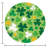 Creative Converting Shamrock and Roll Shamrock Pattern Dessert Paper Plates, 24 ct.