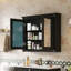 Armoire à pharmacie murale 36 po x 28 po, armoire de salle de bain murale moderne avec 2 miroirs-1506443830