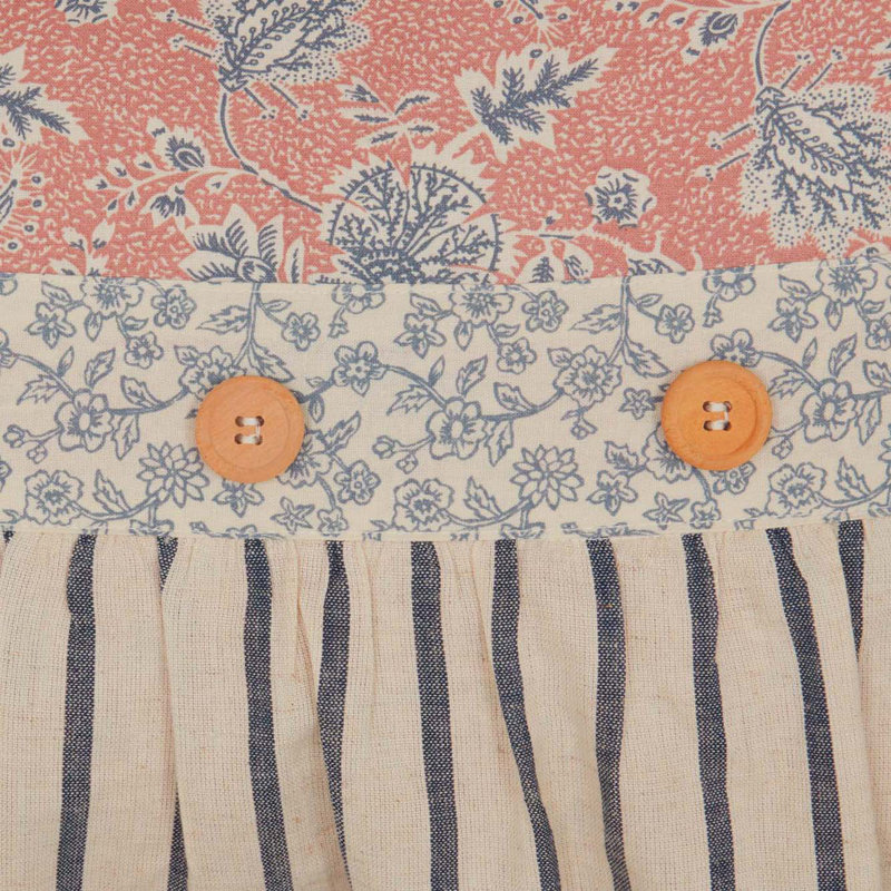 Cotton Reversible Throw Pillow