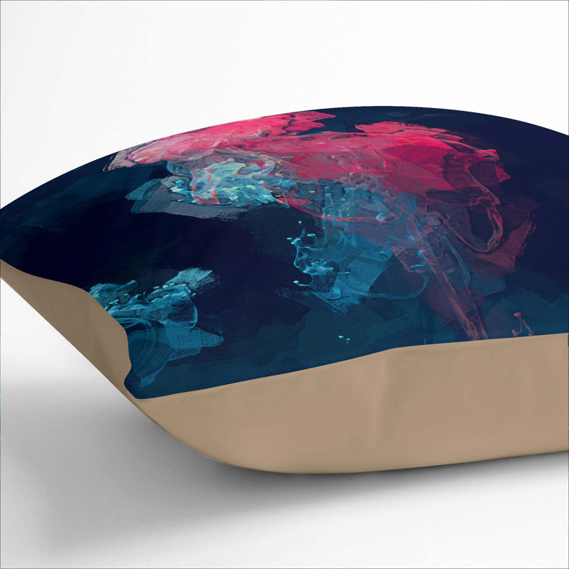 Square Cushion, 40cm H x 40cm W x 15cm D, Stone