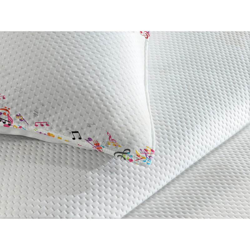 Music Polyester Coverlet, King Bedspread + 2 Shams