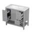Meuble-lavabo simple 36 po avec plateau Leiding-49431053