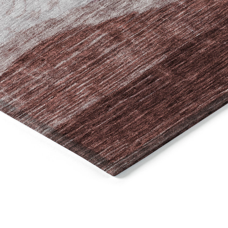 Machine Washable Indoor/Outdoor Chantille ACN1141 Blush Rug, Runner 2'3" x 7'6"