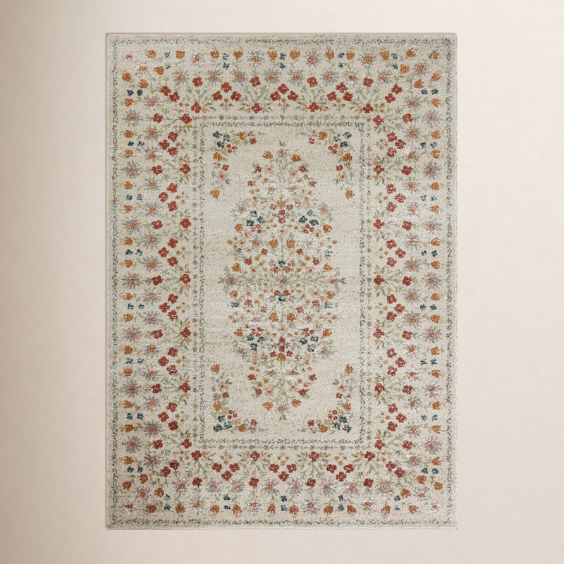 Tapis en lin Rifle Paper Co. x Loloi Laurel, Rectangle 7 pi 10 po x 10 pi