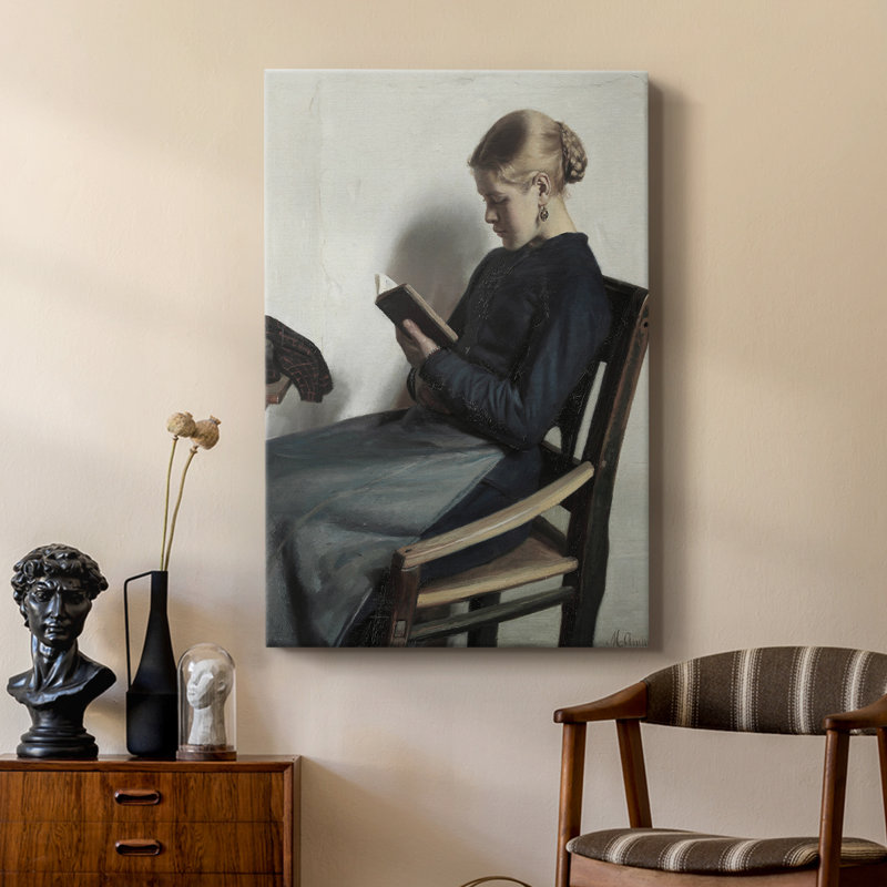 Impression de portrait rétro LII - galerie Cavas sur mesure, H 18 po x l 12 po
