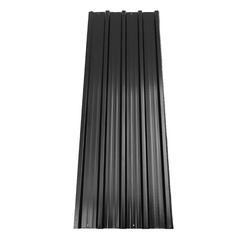 Dakota Fields Rust Resistant Steel Roofing Kit, Black