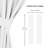 Millendon Energy Saving Modern Polyester Grommet Room Darkening Curtain Pair-1411589369-1411589330