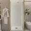 Porte de douche en verre pivotante sans cadre de 34 à 36 po x H 72 po avec verre certifié SGCC-129687863-94298793