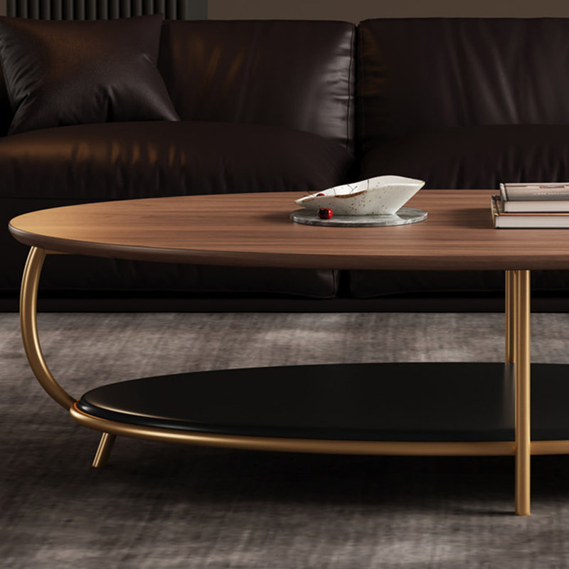 Table basse moderne simple ovale