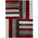 Tapis rouge à motif géométrique Lantanas