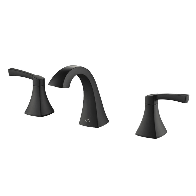 Robinet de salle de bain Pyramid, Noir