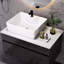 Petit meuble-lavabo flottant avec lavabo