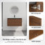 Meuble-lavabo simple avec plateau 35,43 Deshawndre