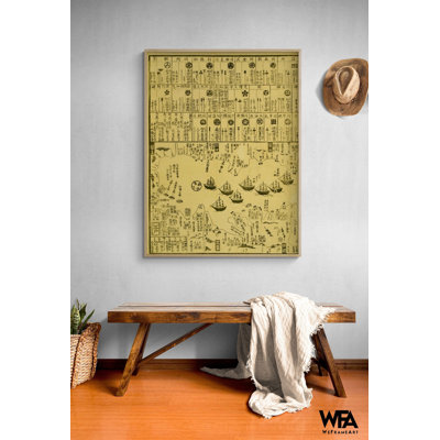Perry arrive dans la province d'Uraga-Soshu, impression d'affiche historique, décoration de bureau antique, impression murale asiatique, décoration murale histoire asiatique