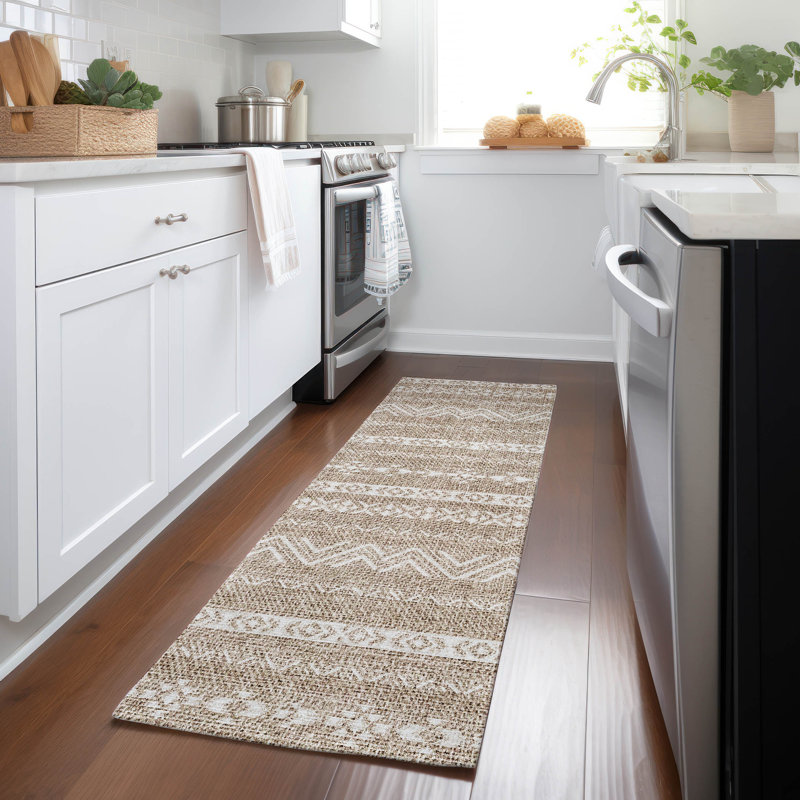  Cean Non-Slip Door Mat, Runner 2'3" x 7'6"