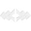 Médaillon de plafond contemporain en PVC de qualité architecturale Zoe-36078429