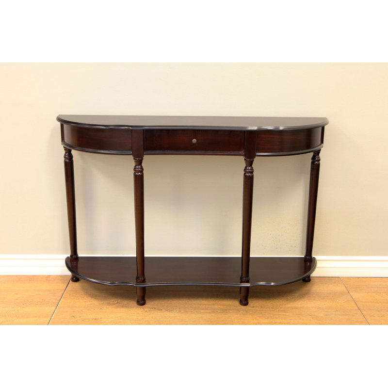 Goutam 47'' Console Table, Mahogany