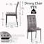 Chaise de salle à manger élégante en velours avec une conception ergonomique et une base en métal stable-1370854499-1590483843