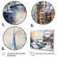 «Wonderful Village Winter At Christmas II - Winter Landscape», art mural 5 pièces-995999362