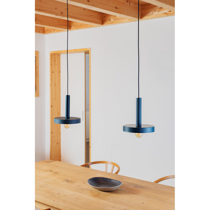 Whizz Pendant, Blue/White
