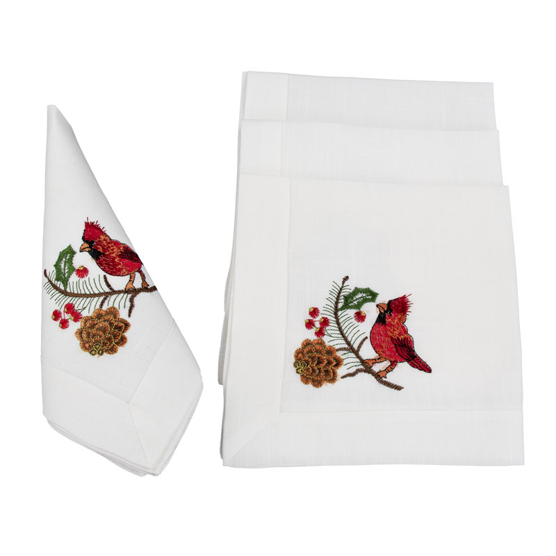 Cardinal Napkins Set Of 4 (19"x19")