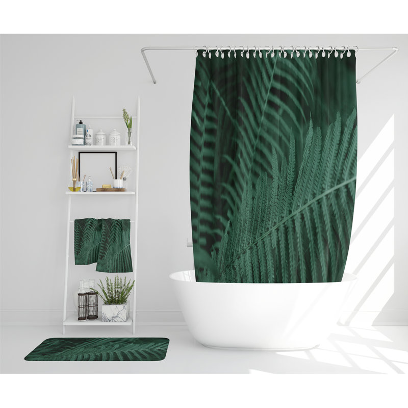 Nevai Polyester Shower Curtain Set