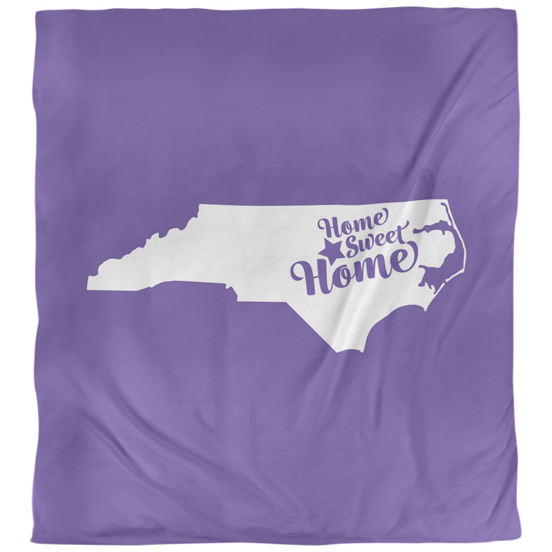 Housse de couette raleigh doux, Mauve, Housse de couette pour très grand lit, Microfibre