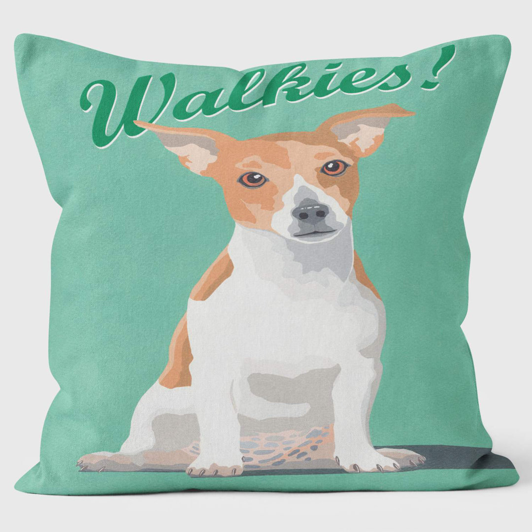 Animal Print Square Throw Cushion