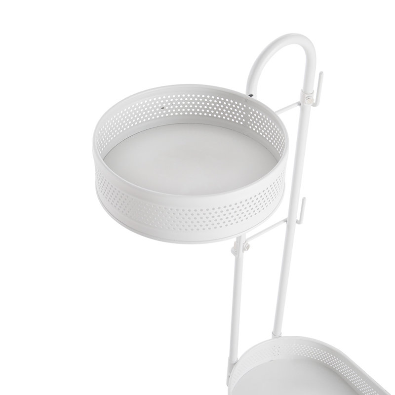 Rucki Freestanding Spice Rack, White