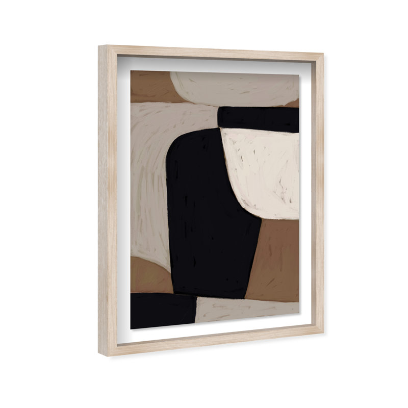 All for you Framed Graphic Art, 21.5"H x 31.5"W, Natural Oak Shadowbox