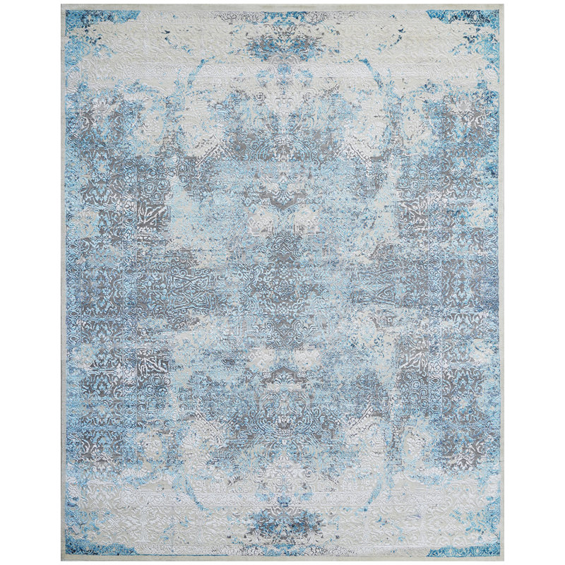 WDSEA1001IVLB Oriental Area Rug, Rectangle 8' x 10'