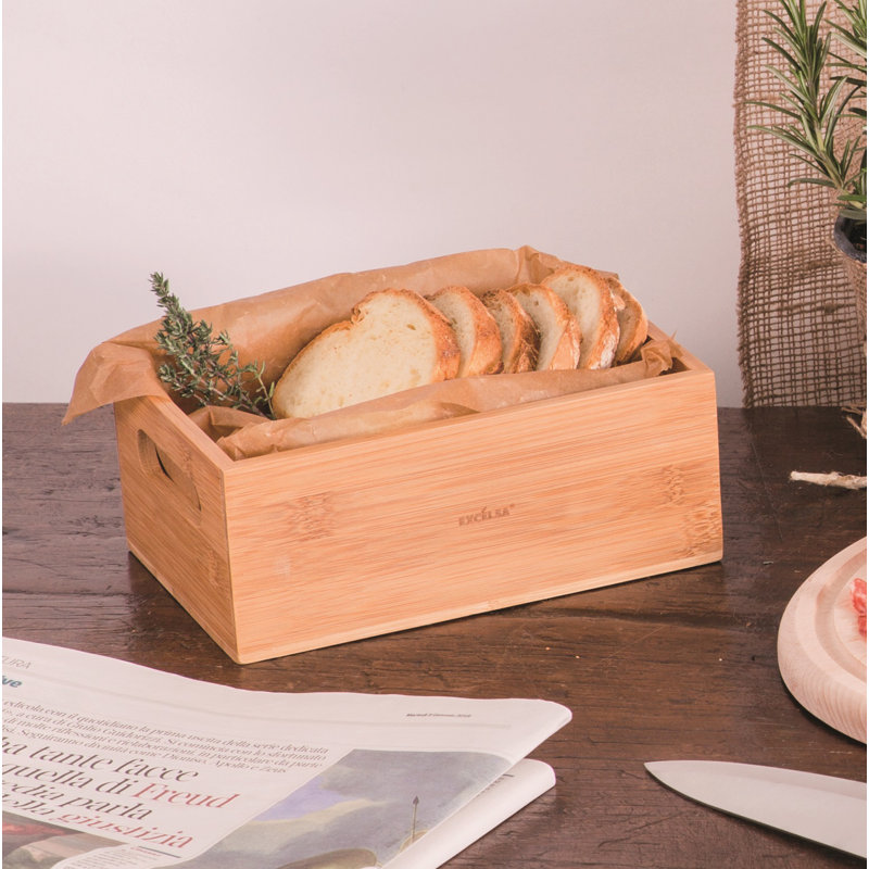 Excelsa Eco Living Bamboo Decorative Bin