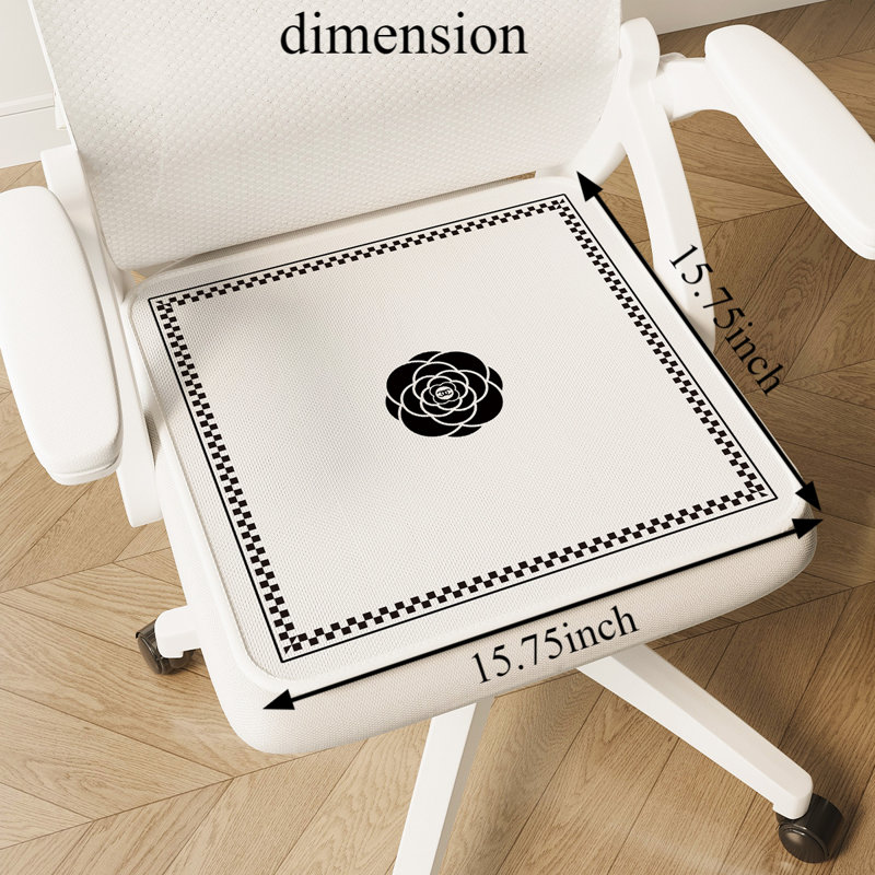 Coussin de bureau Summer Ice, 15,74 po x 15,74 po