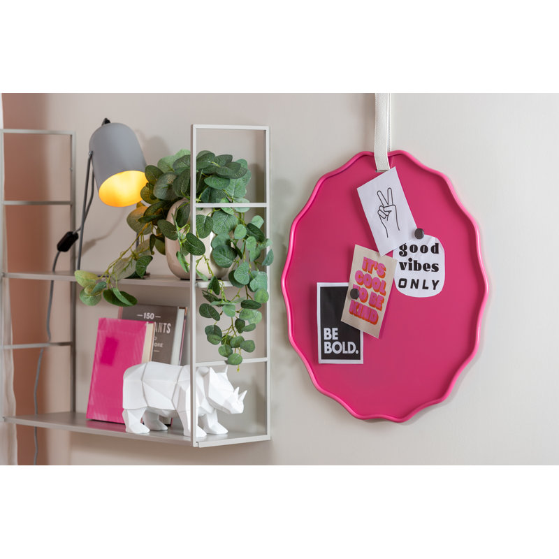 Magnetic Metal A-Frame Sign Holder, Pink