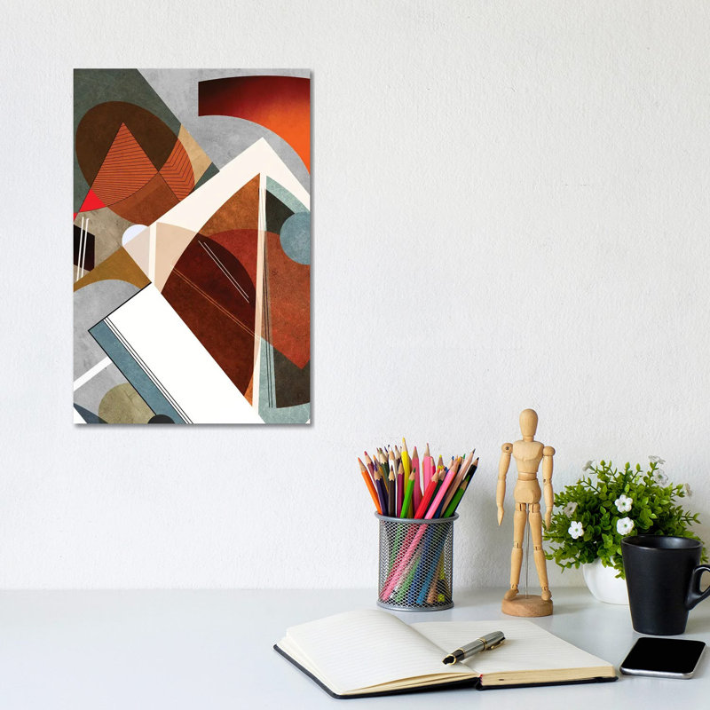 Geometry by Roberto Moro - Wrapped Canvas Print, 20.32 cm H x 30.48 cm W