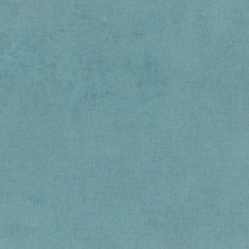 Oreiller moderne en velours, Bleu Amalfi, H 25 po x l 30 po