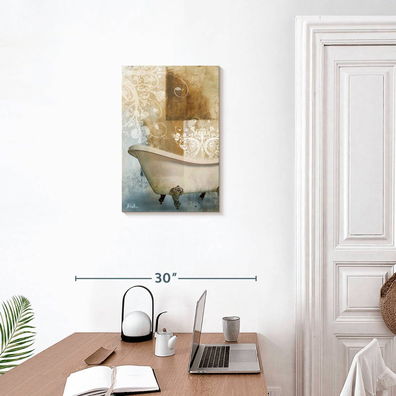 Kerrick Bathroom And Ornaments I, 24" H x 16" W