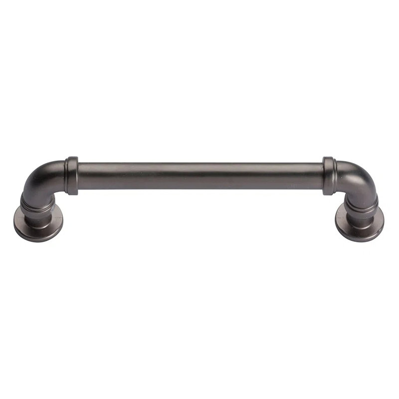 Steam Punk 7 9/16" Center to Center Bar Pull, Graphite, 5 1/16"