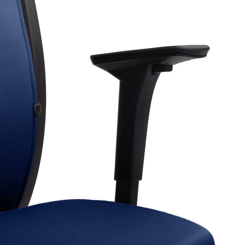 Fauteuil de direction haut dossier avec dossier en filet, hauteur réglable et inclinaison - Fauteuil roulant ergonomique pour la classe, le bureau ou la maison - Accoudoirs et appui-tête optionnels, siège rembourré