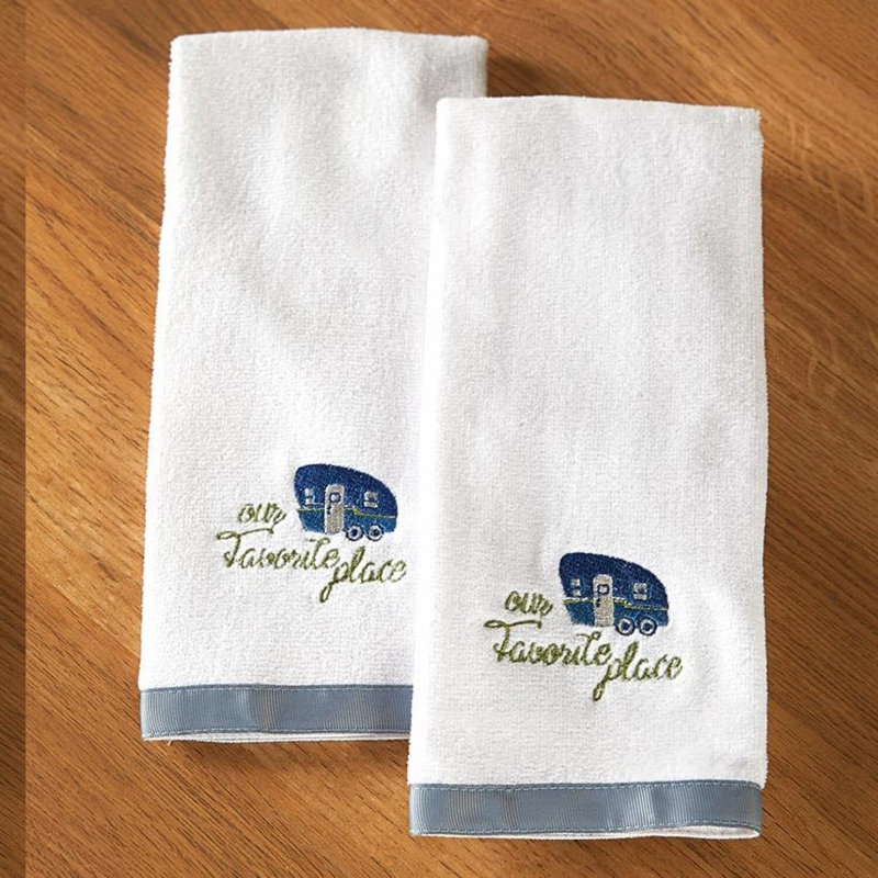 Togetherness Bliss Bathroom Hand Towels - Set of 2