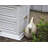 Red Barrel Studio® 42 Gallons Plastic Drainable Planter Rain Barrel